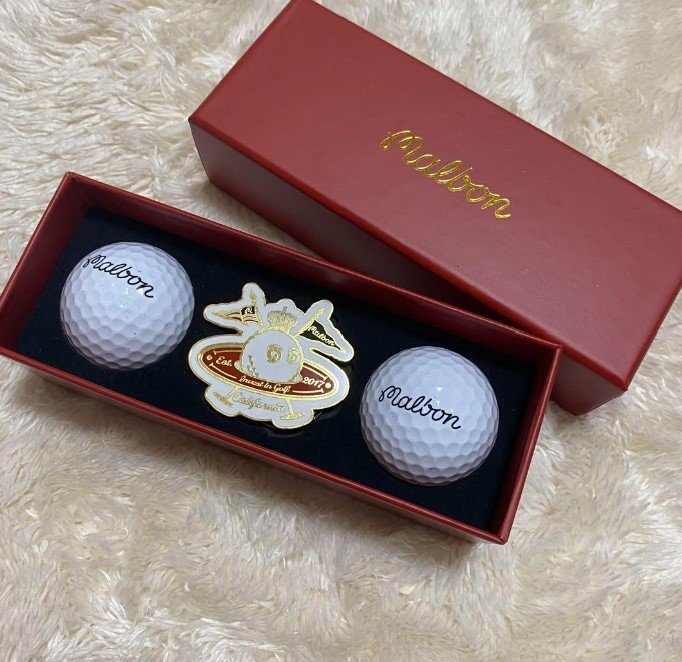 Malbon - Golf Ball & Marker Gift Set — Club72 Golf